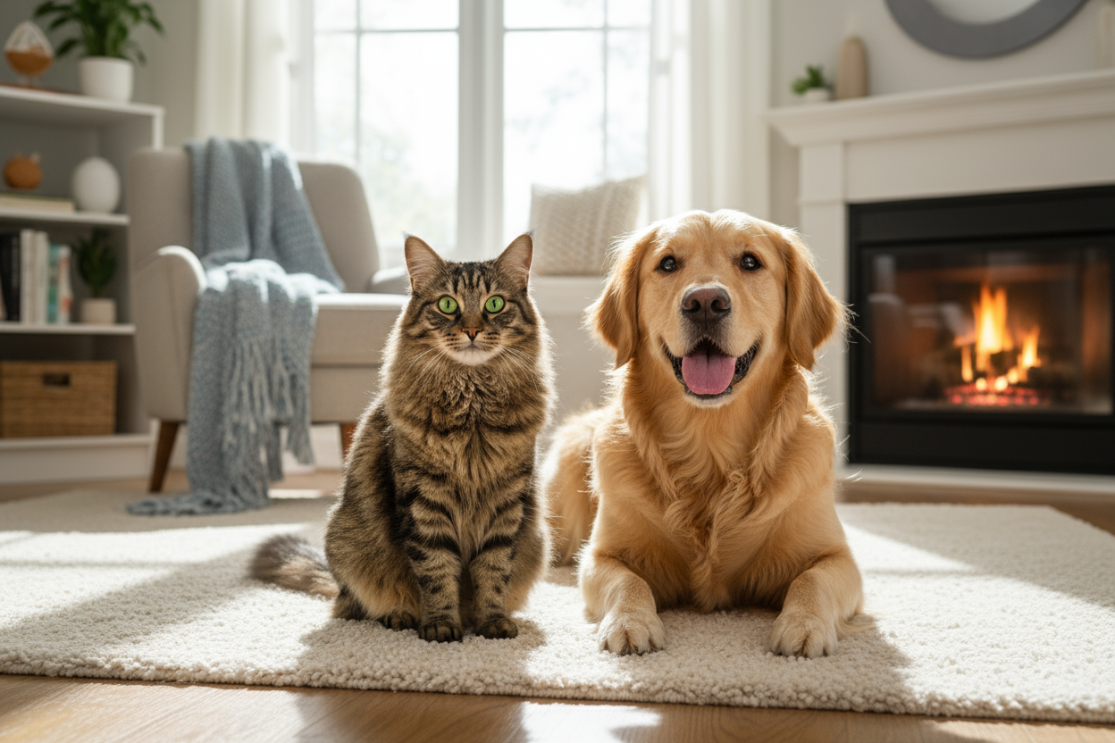 cat and dog